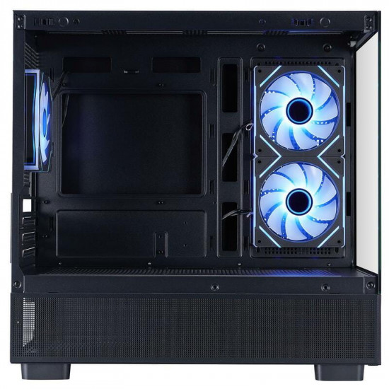 Корпус 1stPlayer Mi5-BK-2FC7R-1FC7 Black без БЖ