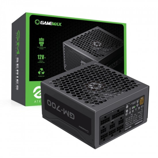 Блок живлення GameMax GM-700 Modular 700W Black