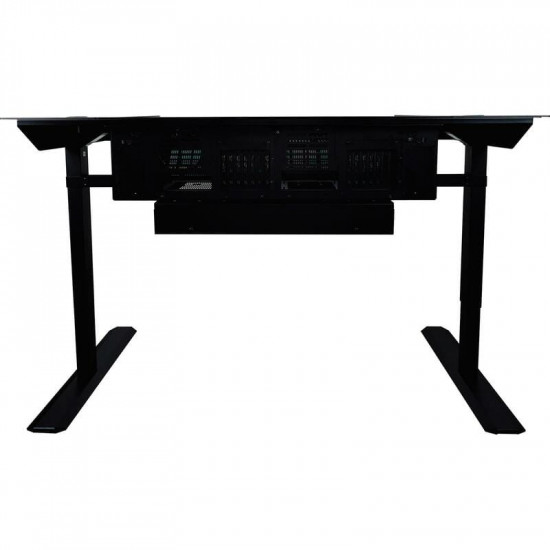 Геймерський стіл Lian Li DK07X Black Gaming desk (G99.DK07X.10EU)
