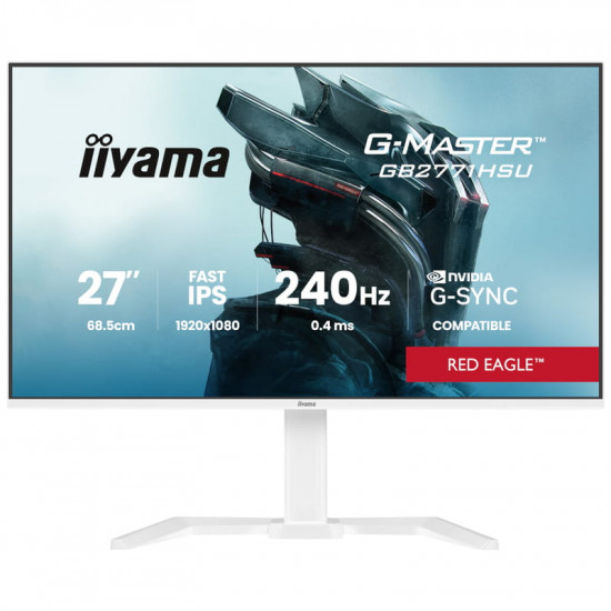 Монітор Iiyama 27" G-Master GB2771HSU-W1 IPS Black 240Hz