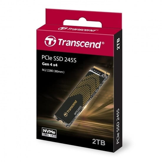 Накопичувач SSD 2TB Transcend MTE245S M.2 2280 PCIe 4.0 x4 3D NAND (TS2TMTE245S)