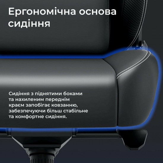 Крісло для геймерів Anda Seat Kaiser 4 V2 Size XL PVC Black (AD12YDDC-XLL-20-B-PV/C-03)