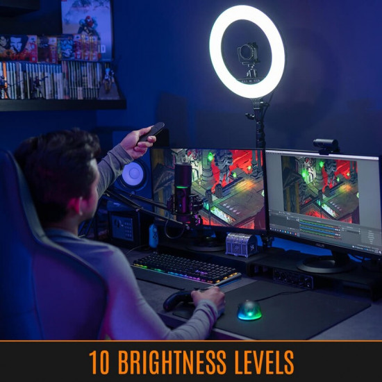 Кільцева LED-лампа Streamplify Light 14 (SPIR-LZ14222.11)