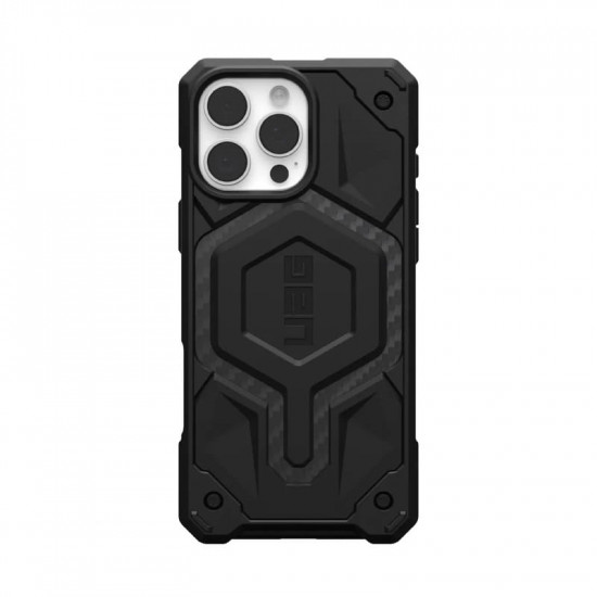 Чохол-накладка Urban Armor Gear Magsafe для Apple iPhone 16 Pro Max Monarch Pro Carbon Fiber (114457114242)