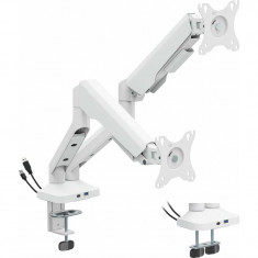 Кріплення настільне для двох моніторів OfficePro 17-35" White (MA452W)