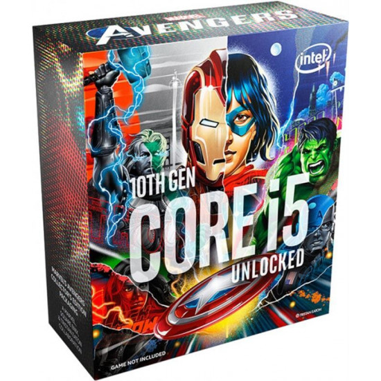 Процесор Intel Core i5 10600KA 4.1GHz (12MB, Comet Lake, 125W, S1200) Box (BX8070110600KA)