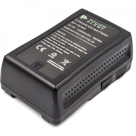 Акумулятор PowerPlant Sony BP-190W 13200mAh (CB970223)