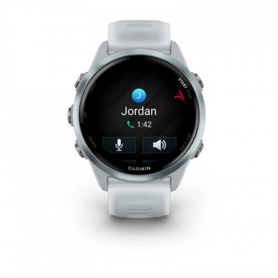 Смарт-годинник Garmin Forerunner 570 42mm Cloud Blue with Cloud Blue/Translucent Whitestone with Silver Buckle (010-02970-41)