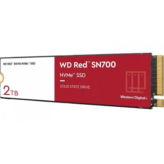 Накопичувач SSD 2TB WD Red SN700 M.2 2280 PCIe 3.0 x4 3D NAND (WDS200T1R0C)