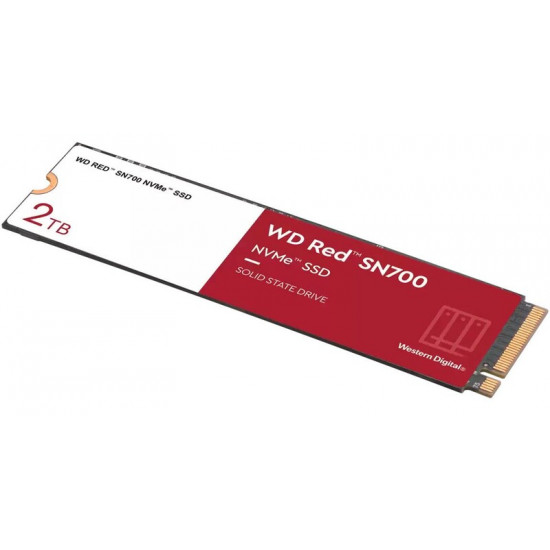 Накопичувач SSD 2TB WD Red SN700 M.2 2280 PCIe 3.0 x4 3D NAND (WDS200T1R0C)