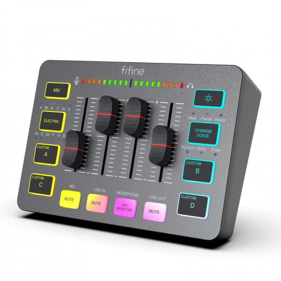 Мікшерный пульт Fifine SC3