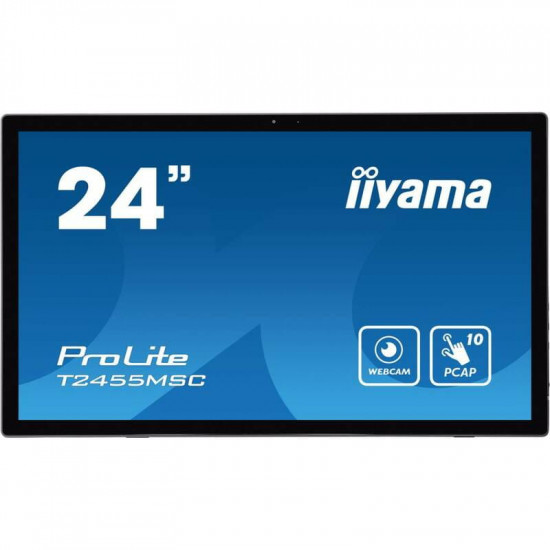 Монiтор Iiyama 23.8" T2455MSC-B1 IPS Black