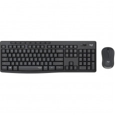 Комплект (клавiатура, миша) бездротовий Logitech MK295 Combo Black (920-009800)