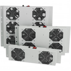 Вентиляційна панель Mirsan 1 вент., термостат в комплекті RAL 7035 (MR.FAN1WT.02)
