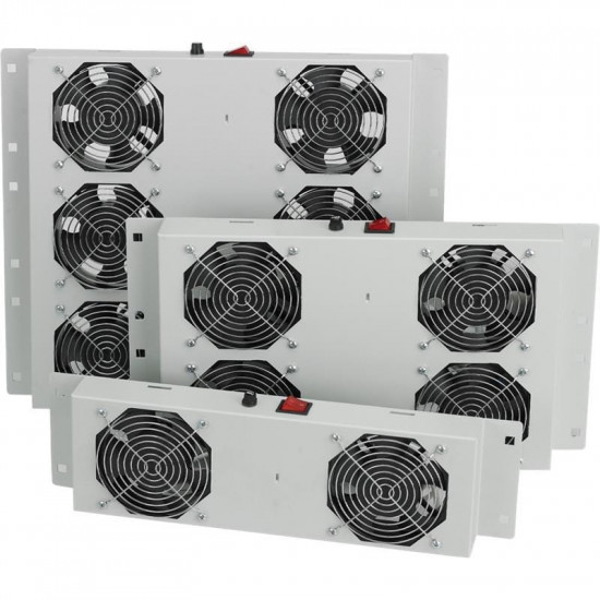Вентиляційна панель Mirsan 1 вент., термостат в комплекті RAL 7035 (MR.FAN1WT.02)