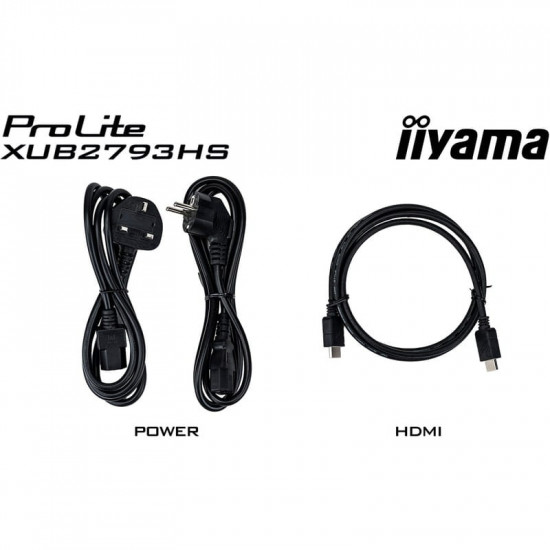 Монітор Iiyama 27" ProLite XUB2793HS-B7 IPS Black 100Hz
