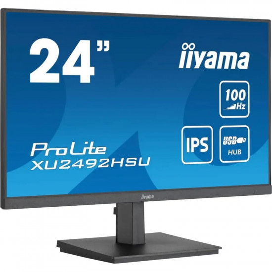 Монітор Iiyama 23.8" ProLite XU2492HSU-B6 IPS Black 100Hz