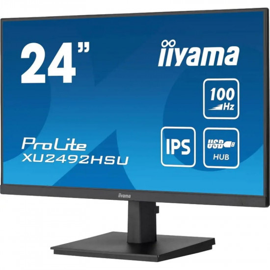 Монітор Iiyama 23.8" ProLite XU2492HSU-B6 IPS Black 100Hz