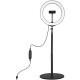 Кільцева USB LED-лампа Puluz PKT3039 10.2" + настільне кріплення 1.4 м (PKT3039)