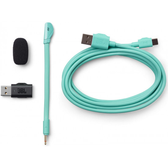 Bluetooth-гарнітура JBL Quantum 360 Wireless Cyan (JBLQTUM360CYN)