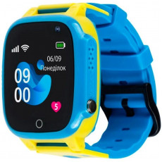 Дитячий смарт-годинник AmiGo GO008 Glory GPS WiFi Blue Yellow