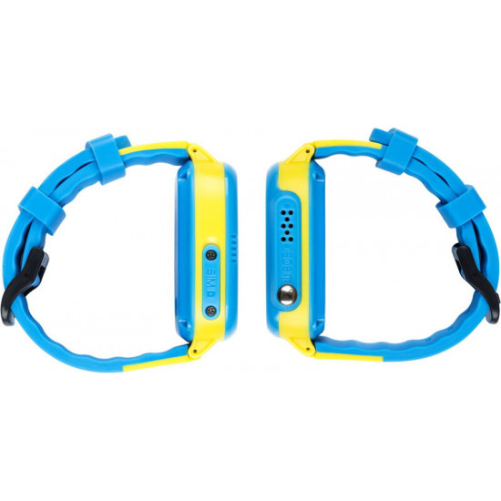 Дитячий смарт-годинник AmiGo GO008 Glory GPS WiFi Blue Yellow