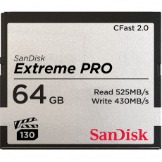 Карта пам`яті CFast 2.0 64GB SanDisk Extreme Pro R525/W430MB/s (SDCFSP-064G-G46D)