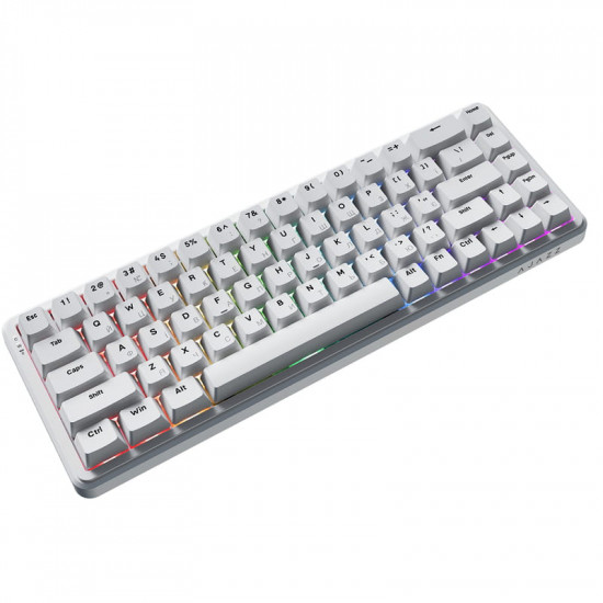 Клавіатура Ajazz AK680 Max Magnetic Switch White (AK680-WM-W-A)