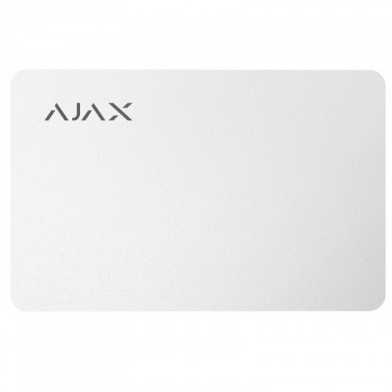 Безконтактна картка Ajax Pass white (10шт) (23500.89.WH)