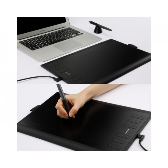 Графічний планшет Huion Inspiroy H1060P + рукавичка