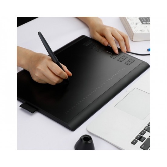 Графічний планшет Huion Inspiroy H1060P + рукавичка