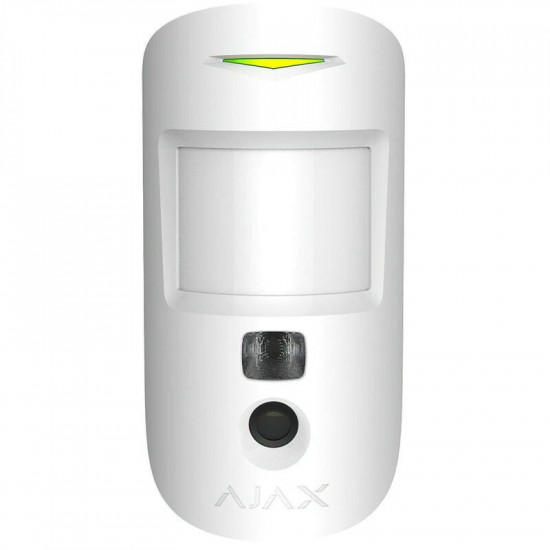 Бездротовий датчик руху з камерою Ajax HDR MotionCam PhOD White