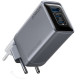 Мережевий зарядний пристрій Anker PowerPort GaNPrime 100W 2xUSB Type-C, USB Type-A Silver (A2688341)