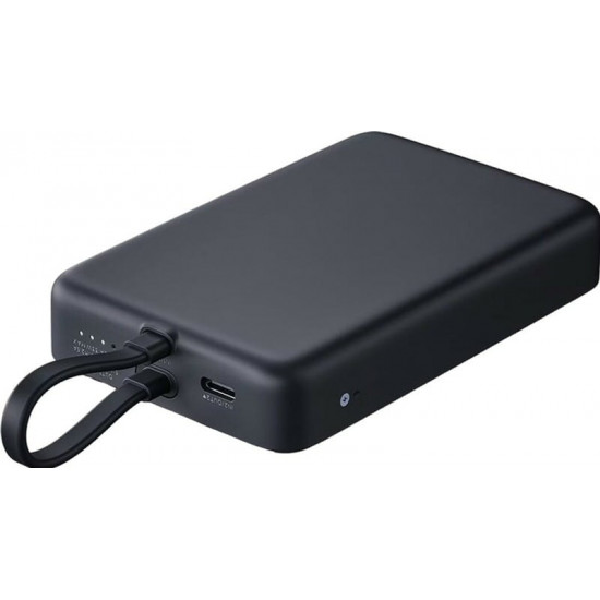 Універсальна мобільна батарея Xiaomi 10000mAh 33W Magnetic Integrated Cable Grey (BHR9823GL)