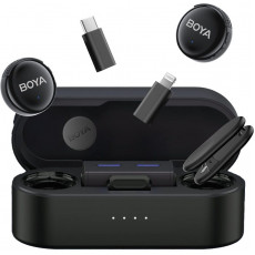 Мікрофон BOYA LINK 3-01 Type-C/TRS/Lightning Black