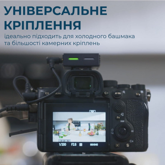 Мікрофон BOYA LINK 3-01 Type-C/TRS/Lightning Black