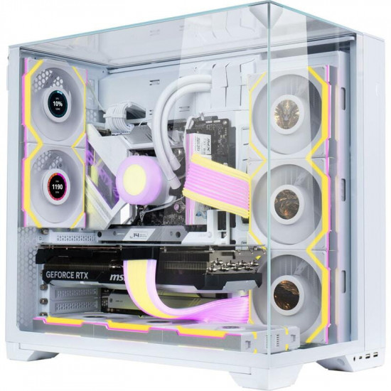Вентилятор Lian Li Uni Fan SL Wireless LCD Reverse 120-1 White (G99.12RSLLCD1W1W.00)