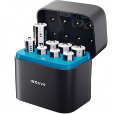 Зарядний пристрій Proove Compact Station 8pcs (4xAAA + 4xAA) Black (RBCS00000001)