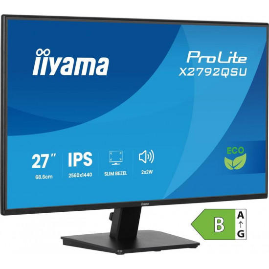 Монітор Iiyama 27" ProLite X2792QSU-B1 IPS Black 120Hz
