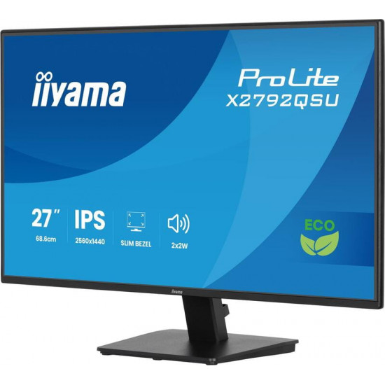 Монітор Iiyama 27" ProLite X2792QSU-B1 IPS Black 120Hz