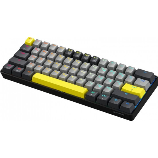 Клавіатура бездротова GamePro MK130G Pro Outemu Red Switch Hot-Swap RGB Black