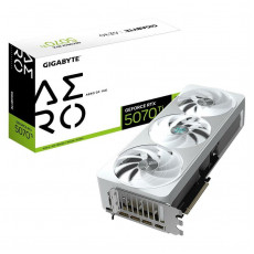 Відеокарта GF RTX 5070 Ti 16GB GDDR7 Aero OC Gigabyte (GV-N507TAERO OC-16GD)