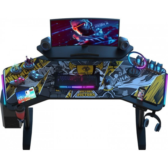 Комп`ютерний стіл Anda Seat Shadow Warrior Black (AD-D-DD1-1600L-02-B)