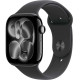 Смарт-годинник Apple Watch Series 11 GPS 46mm Jet Black Aluminium Case with Black Sport Band - M/L (MEUX4RK/A)