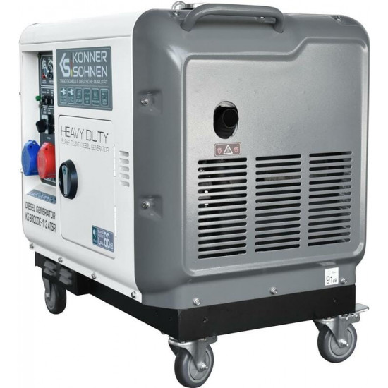 Генератор дизельний Konner&Sohnen KS 9300DE-1/3 ATSR