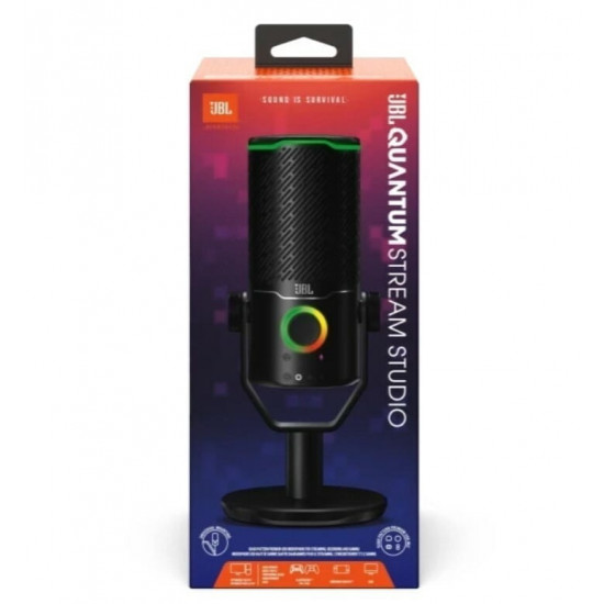 Мікрофон JBL Quantum Stream Studio Black (JBLSTRMSTUDIOBLK)