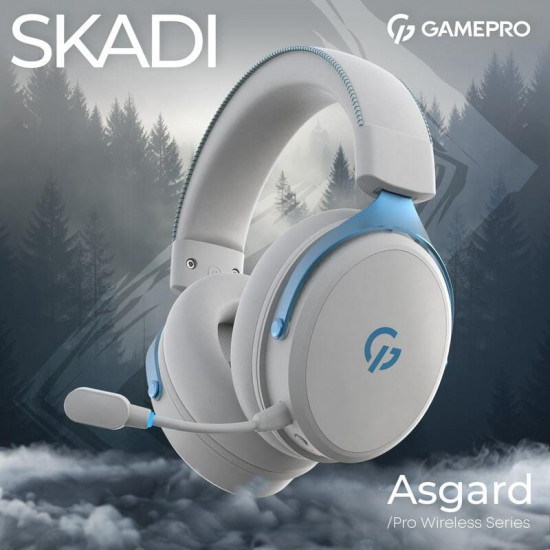 Гарнітура GamePro Asgard Skadi White (HSW191WB)