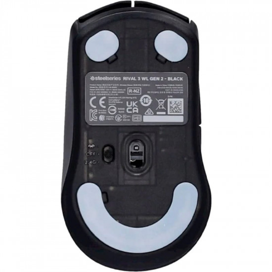 Миша бездротова SteelSeries Rival 3 Gen 2 Wireless Black (62523)