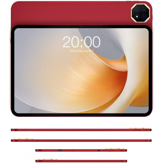 Планшет Teclast T65 Plus 8/256GB 4G Dual Sim Red (A3D4+с/TL-112936) з чохлом