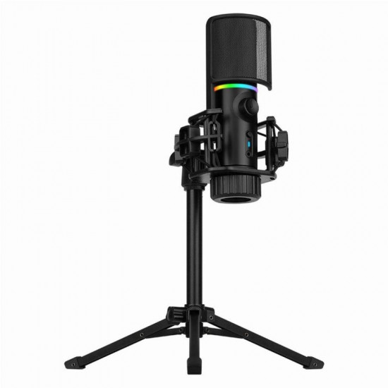 Мікрофон Streamplify MIC TRIPOD-48-RGB-TP Black (SPMC-MZ1C127.11)